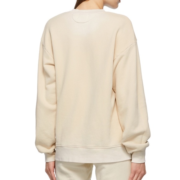 Cotton Citizen Beige Oversized Brooklyn Sweatshirt - Picture 2 of 9